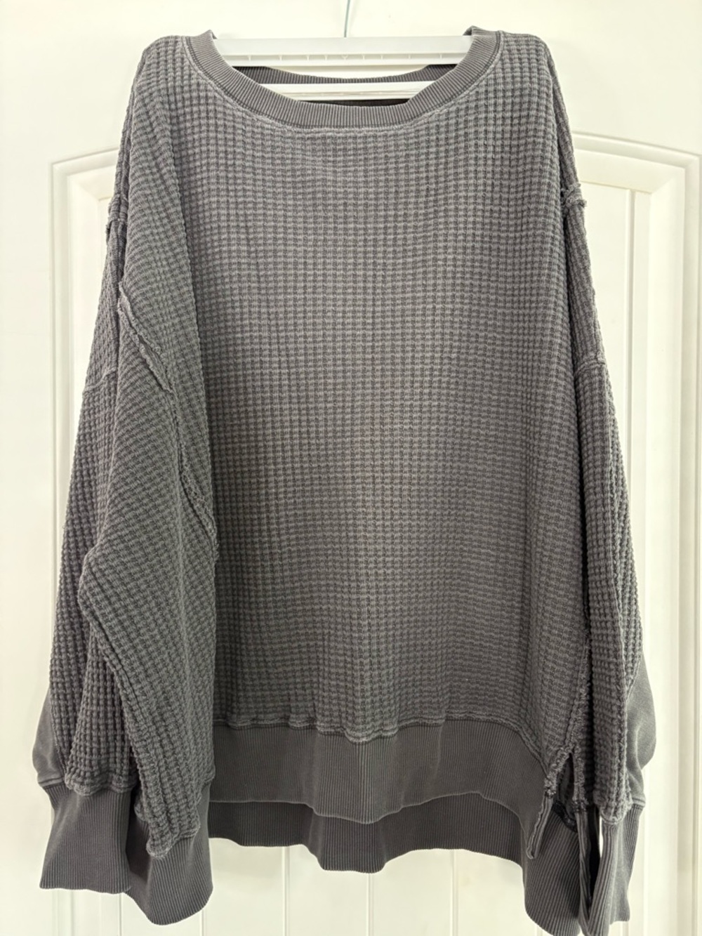 American Eagle waffle knit sweater XL